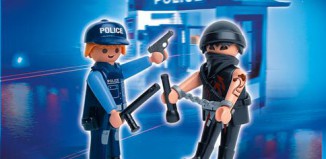 Playmobil - 5878 - Duo-Pack Polizist mit Gangster