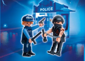 Playmobil - 5878 - Duo Pack Policeman with Bandit