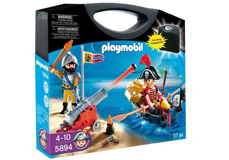 Playmobil 5894-usa - carrying case "pirates" - Box