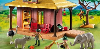 Playmobil - 5907 - Wildlife Conservation Station - klein