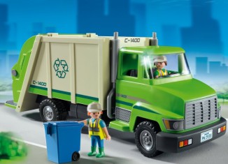 Playmobil - 5938-usa - Garbage Truck