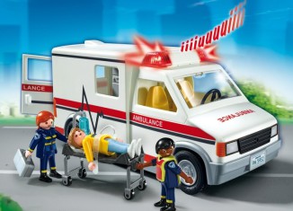 Playmobil - 5952-usa - Rescue Ambulance