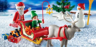 Playmobil - 5956 - Santa with Sleigh and Reindeer
