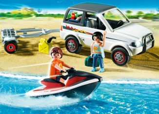 Playmobil - 5965 - Family SUV with jet-ski
