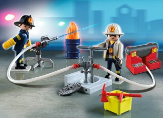 Playmobil - 5973 - Carrying Case Firemen