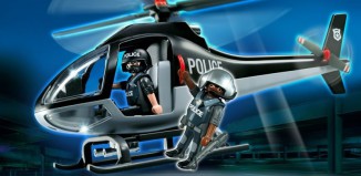 Playmobil - 5975 - Hélicoptère de police - Unité tactique