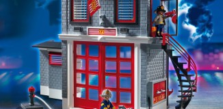 Playmobil - 5981-usa - Fire Station