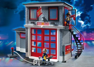 Playmobil - 5981-usa - Fire Station