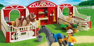 Playmobil - 5983-usa - Pony-Stall