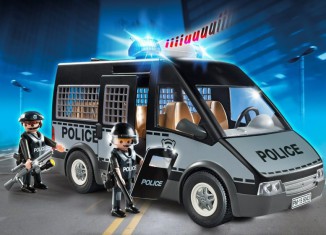 Playmobil - 6043 - Police van with lights and sound