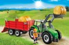 Playmobil - 6130 - Farm tractor & trailer