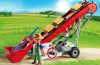 Playmobil - 6132 - Convoyeur à foin & fermier