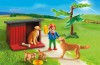 Playmobil - 6134 - Golden Retrievers with Toy