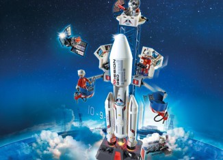Playmobil - 6195 - Weltraumrakete mit Basisstation