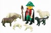 Playmobil - 6204 - Shepherd with Flock of Sheep