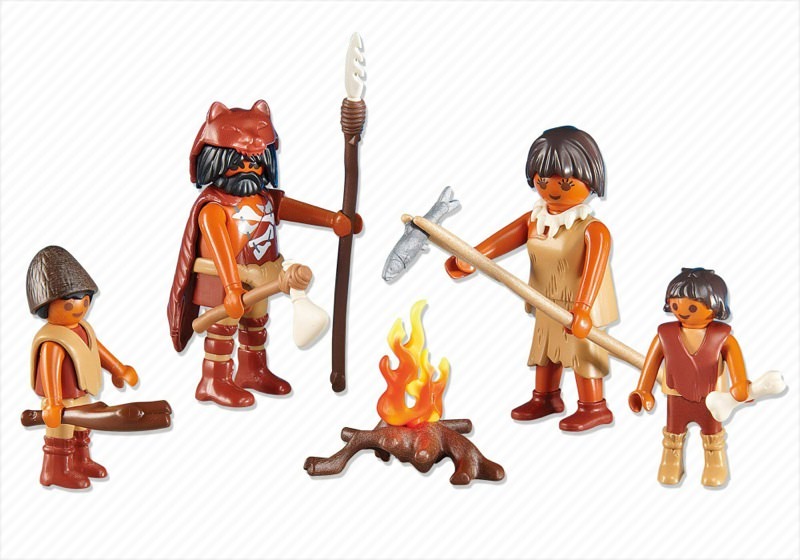 Details about   Playmobil series 1 woman 5204 stone age mother child cooking tool prehistoric 