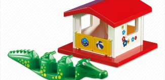 Playmobil - 6247 - Spielhäuschen mit Krokodilwippe