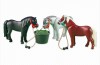 Playmobil - 6256 - 3 Ponies with Feeding Bucket