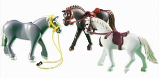 Playmobil - 6257 - 3 Horses II