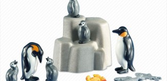 Playmobil - 6259 - 2 Emperor Penguins with Babies