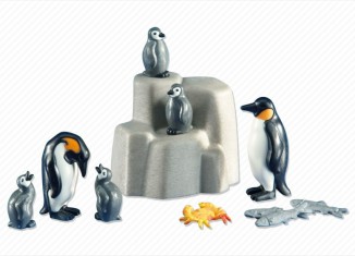 Playmobil - 6259 - 2 Emperor Penguins with Babies
