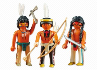 Playmobil - 6272 - 3 Native American Warriors