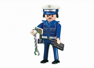 Playmobil - 6284 - Blue police officer