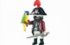 Playmobil - 6289 - pirate captain with parrot