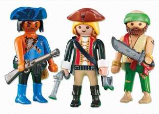 Playmobil - 6290 - 2 male and one female pirates