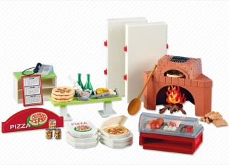 Playmobil - 6291 - Pizzeria with Stone Oven