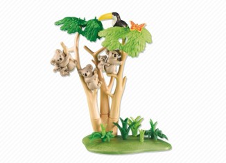 Playmobil - 6313 - Koala Bears with Eucalyptus Tree
