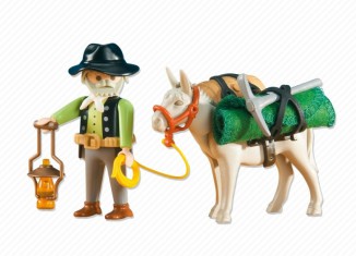 Playmobil - 6320 - Gold Miner with Donkey