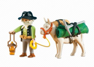 Playmobil - 6320 - Pionnier avec âne