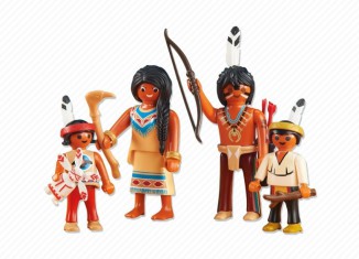 Playmobil - 6322 - Familia de Nativos Americanos