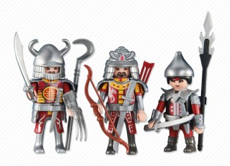 Playmobil - 6326 - 3 Rote Asia-Ritter