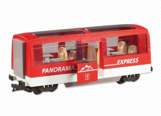 Playmobil - 6342 - Panorama Express Rail Car