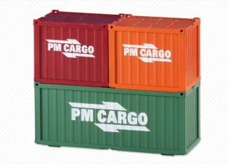 Playmobil - 6344 - 3 Containers