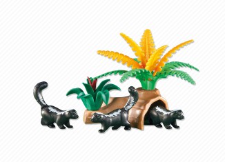 Playmobil - 6358 - Striped Skunks
