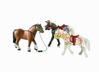 Playmobil - 6360 - 3 Pferde