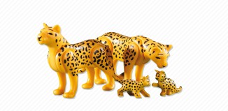 Playmobil - 6361 - Leopards with babies