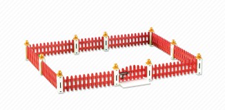 Playmobil - 6363 - Fence extension for animal clinic