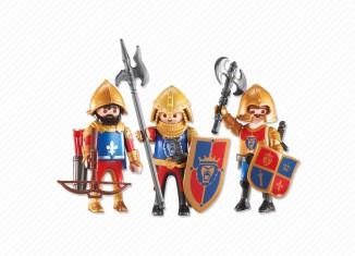 Playmobil - 6379 - 3 Lion knights