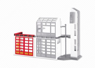 Playmobil - 6385 - Tor-Erweiterung für die Feuerwehrstation