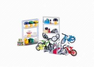 Playmobil - 6390 - Magasin grand de bicyclette