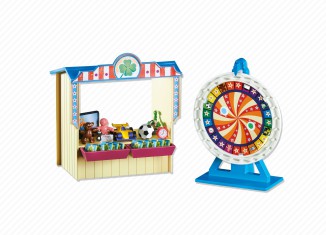 Playmobil - 6394 - Wheel of Fortune and Booth