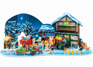 Playmobil - 6624 - Calendario de Navidad “Navidad en la Granja”