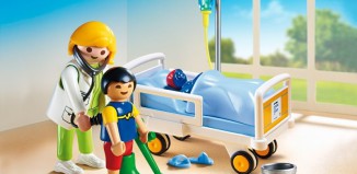 Playmobil - 6661 - Medecin et lit de pédiatrie