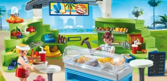 Playmobil - 6672 - Cafetería-tienda de playa