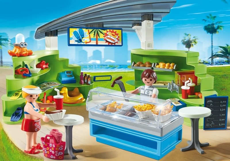 Playmobil 7846 Add On café, Cafe Restaurant coffee shop interior