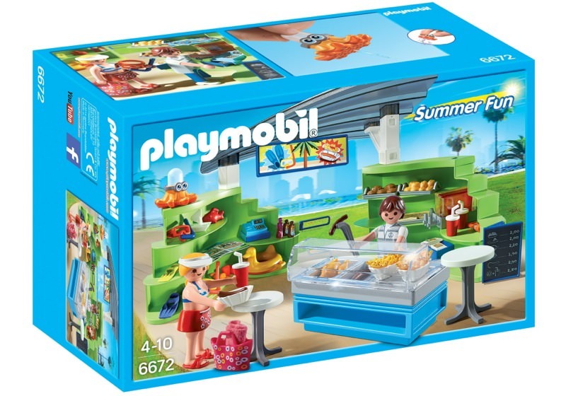 Playmobil 6672 - Splish Splash Cafe - Box